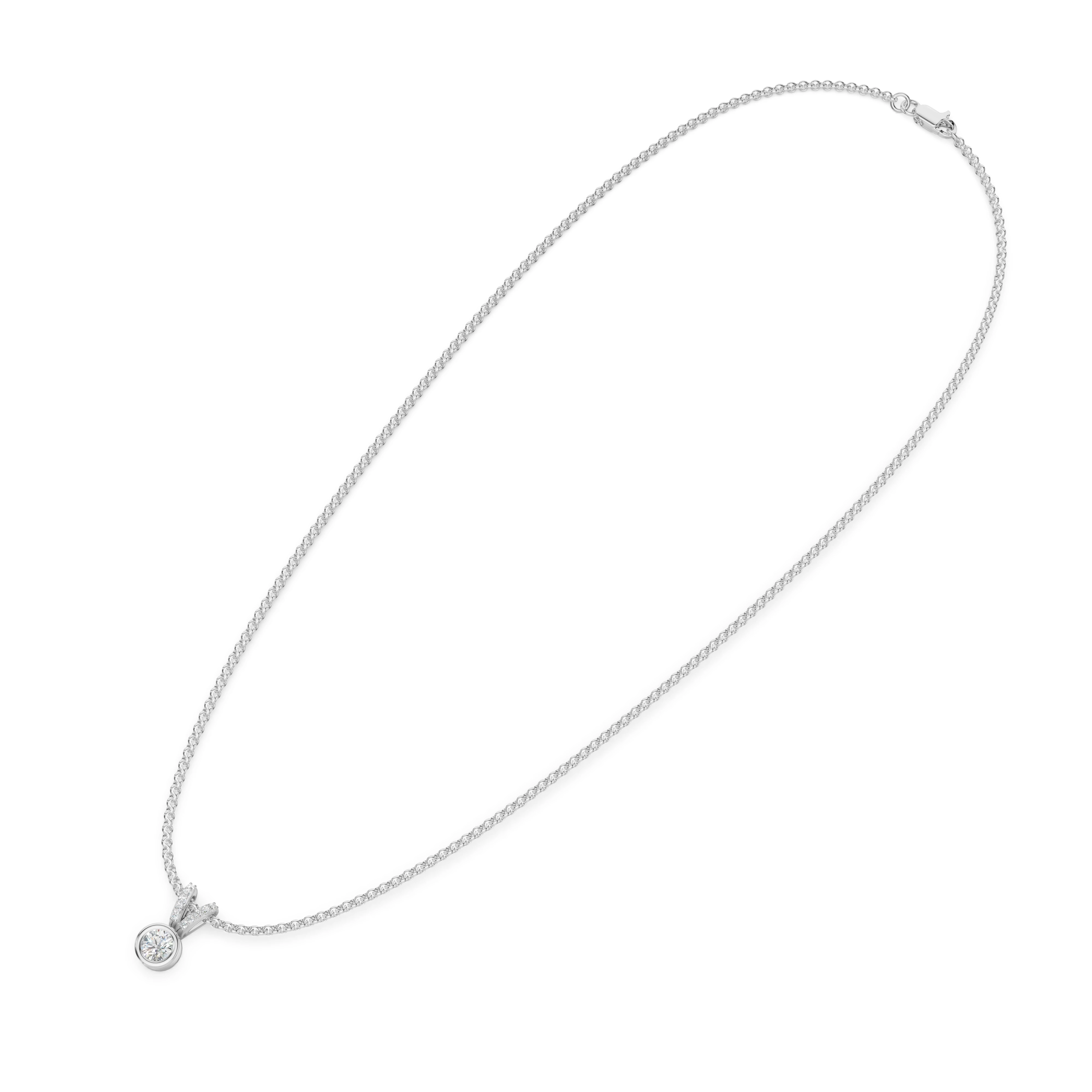 Náhrdelník  s diamantem