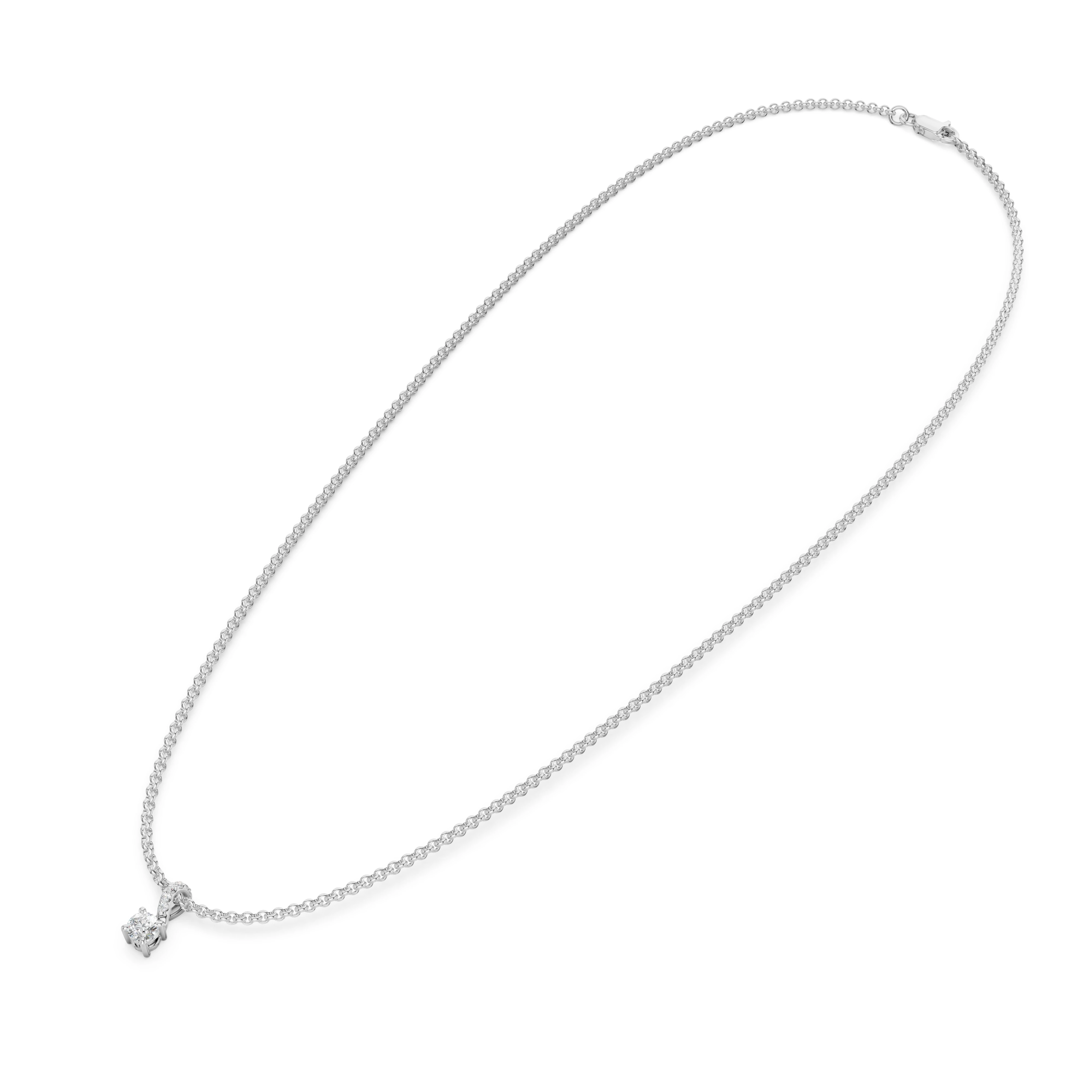 Zlatý náhrdelník s diamanty