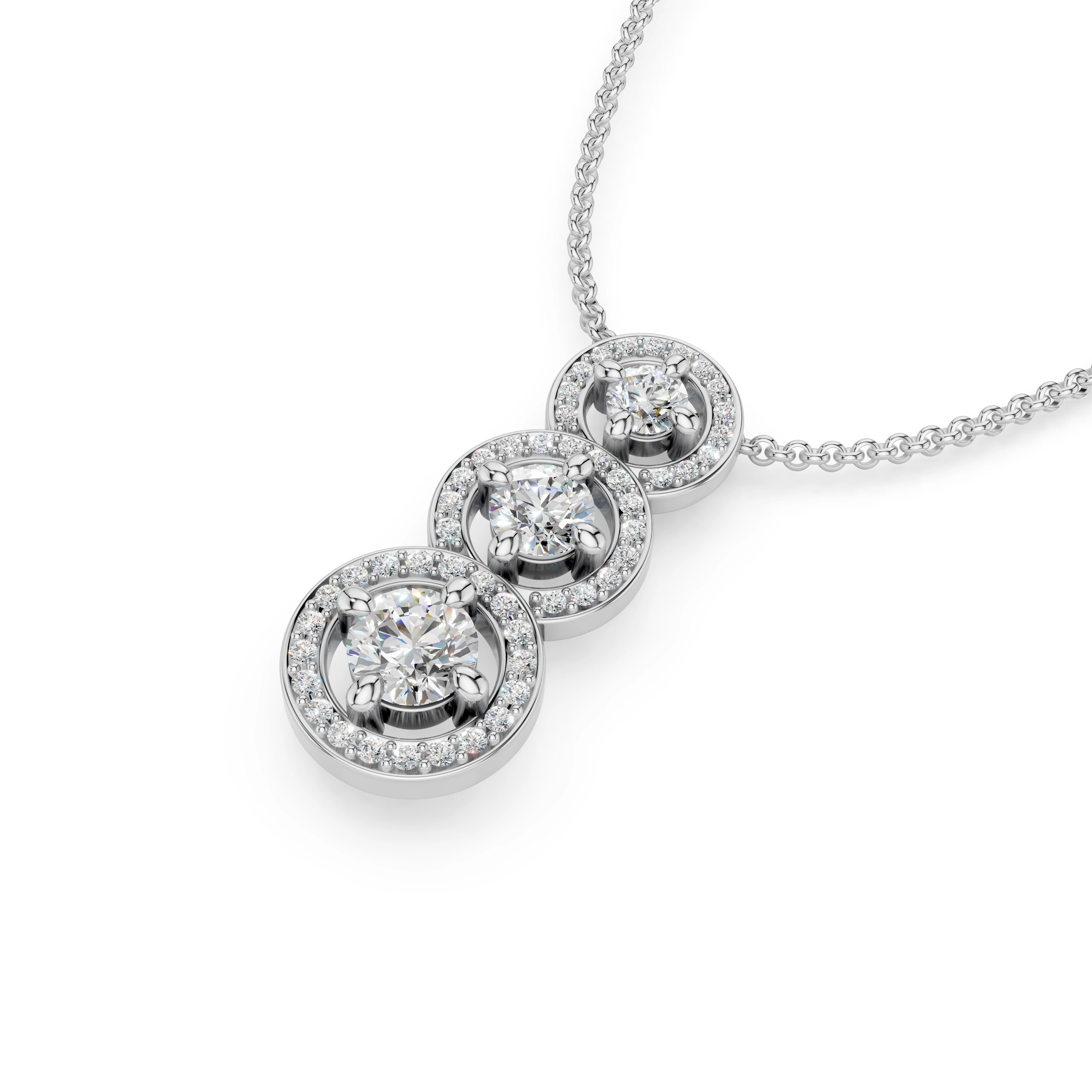Luxusní náhrdelník s diamanty