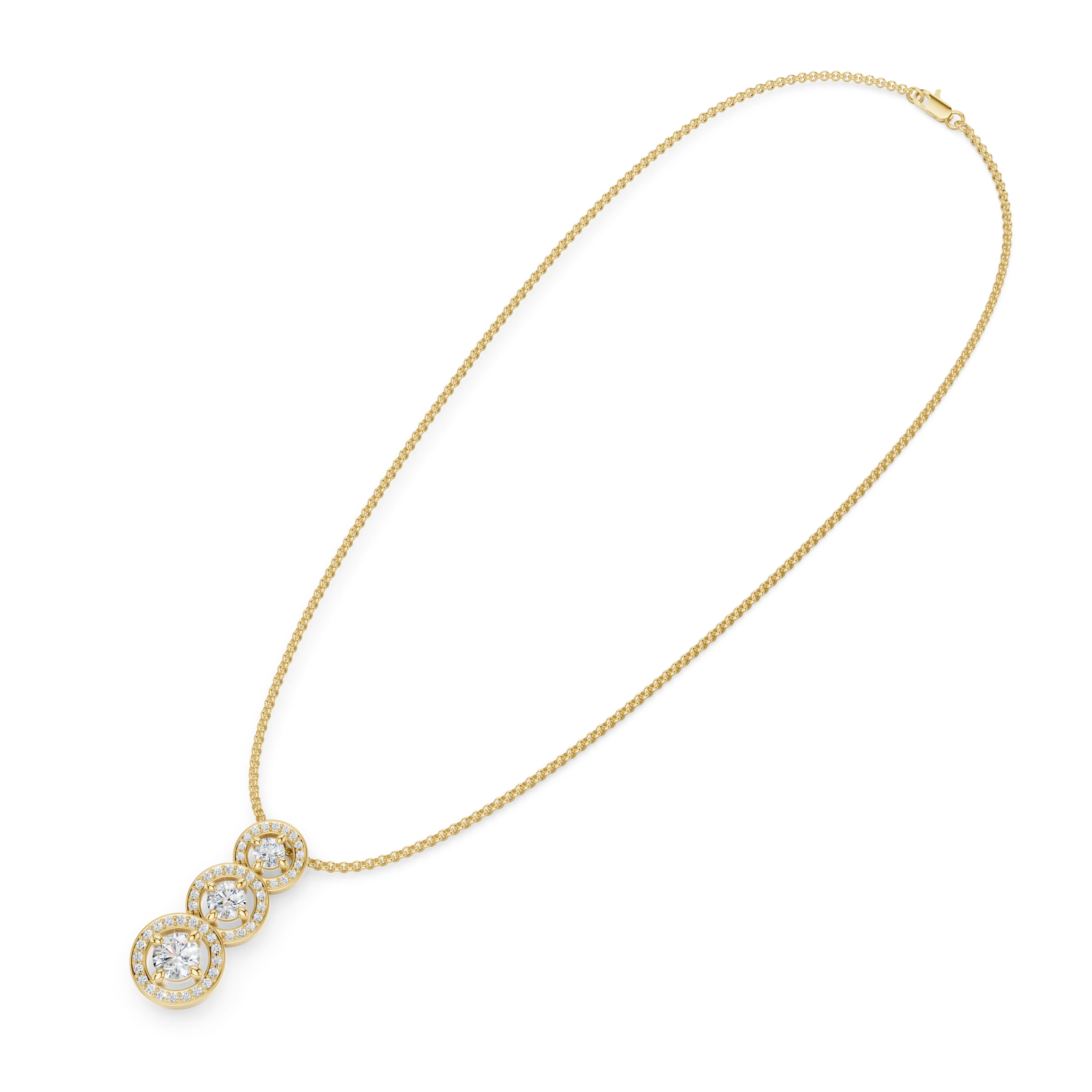Luxusní náhrdelník s diamanty