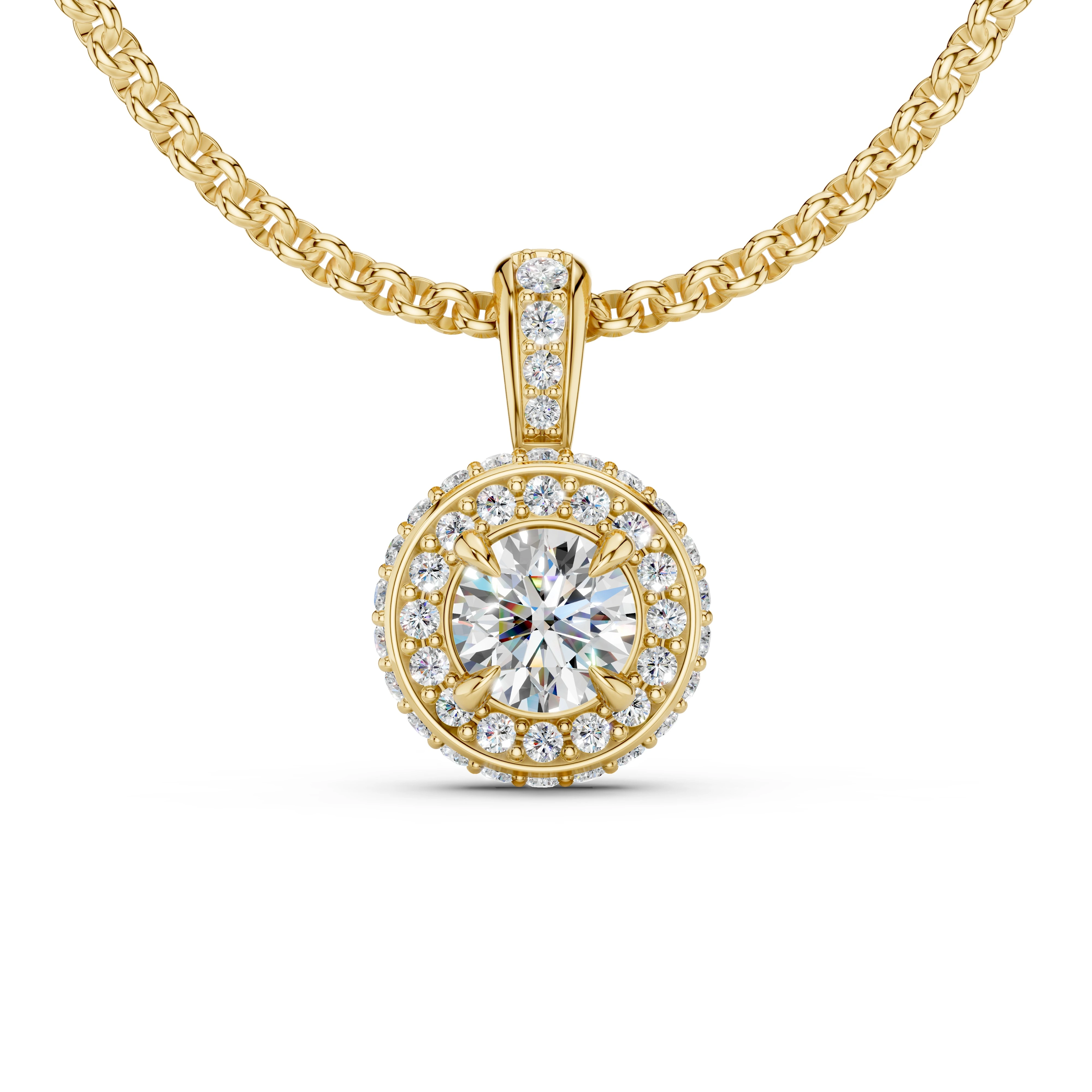 Luxusní náhrdelník s diamanty