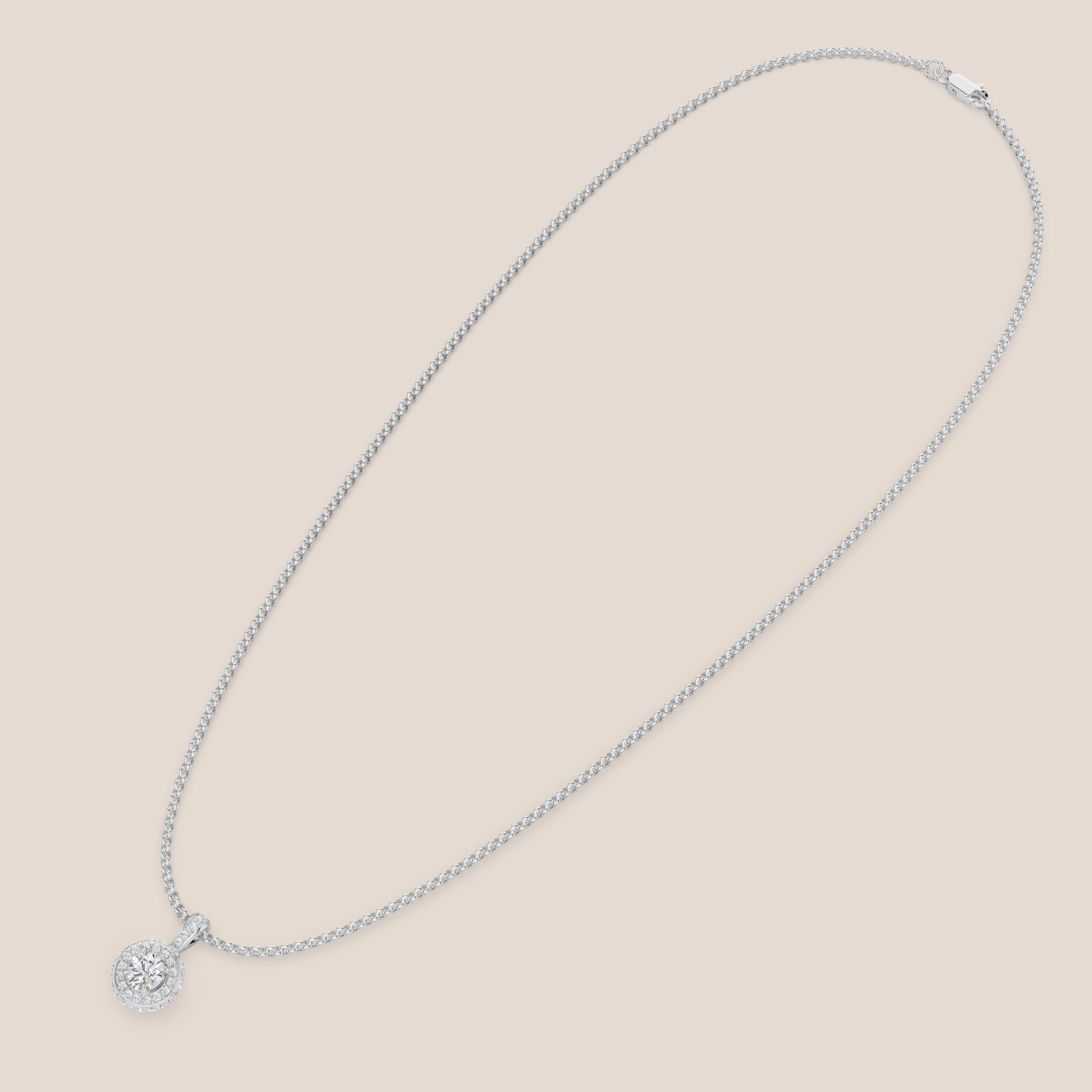 Luxusní náhrdelník s diamanty