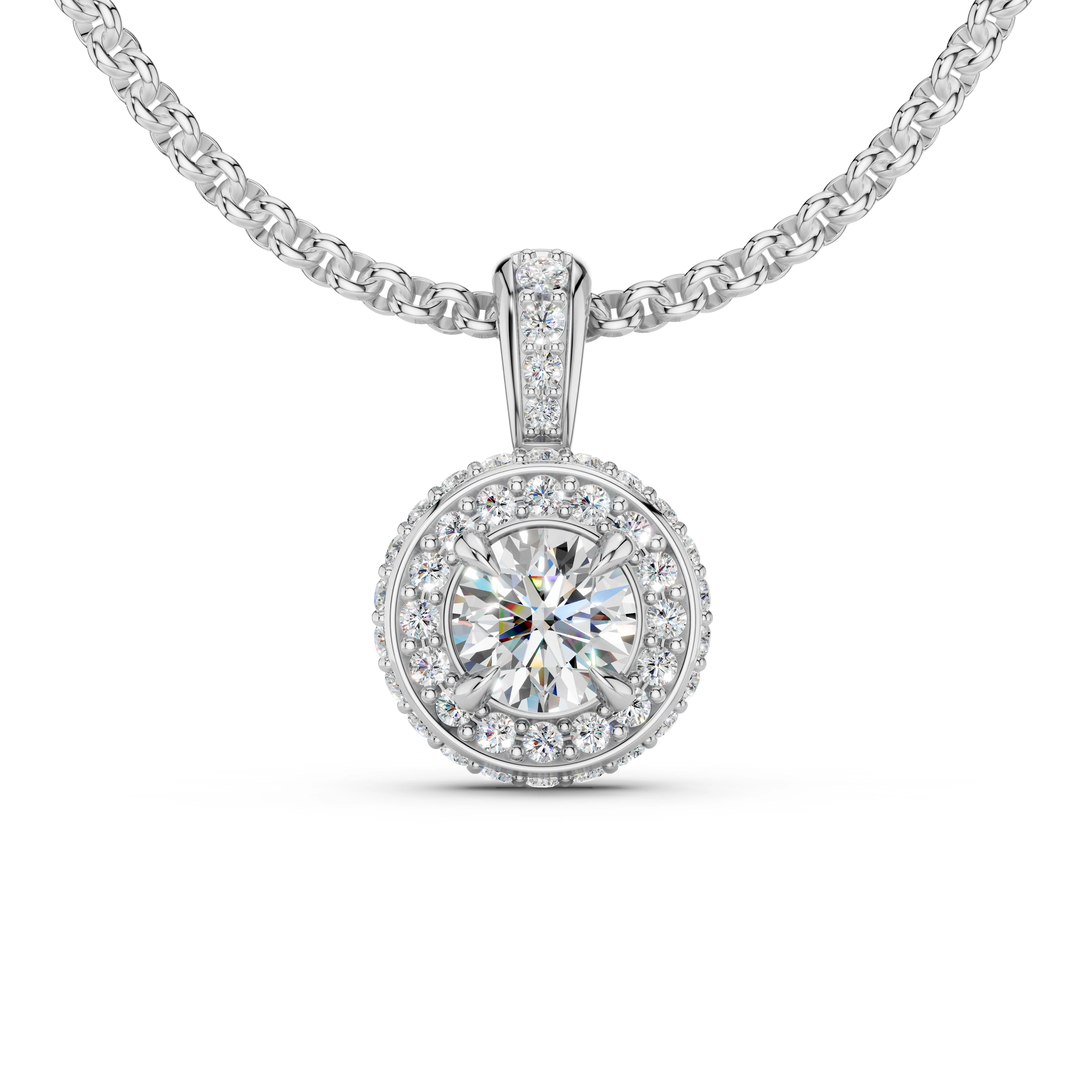 Luxusní náhrdelník s diamanty