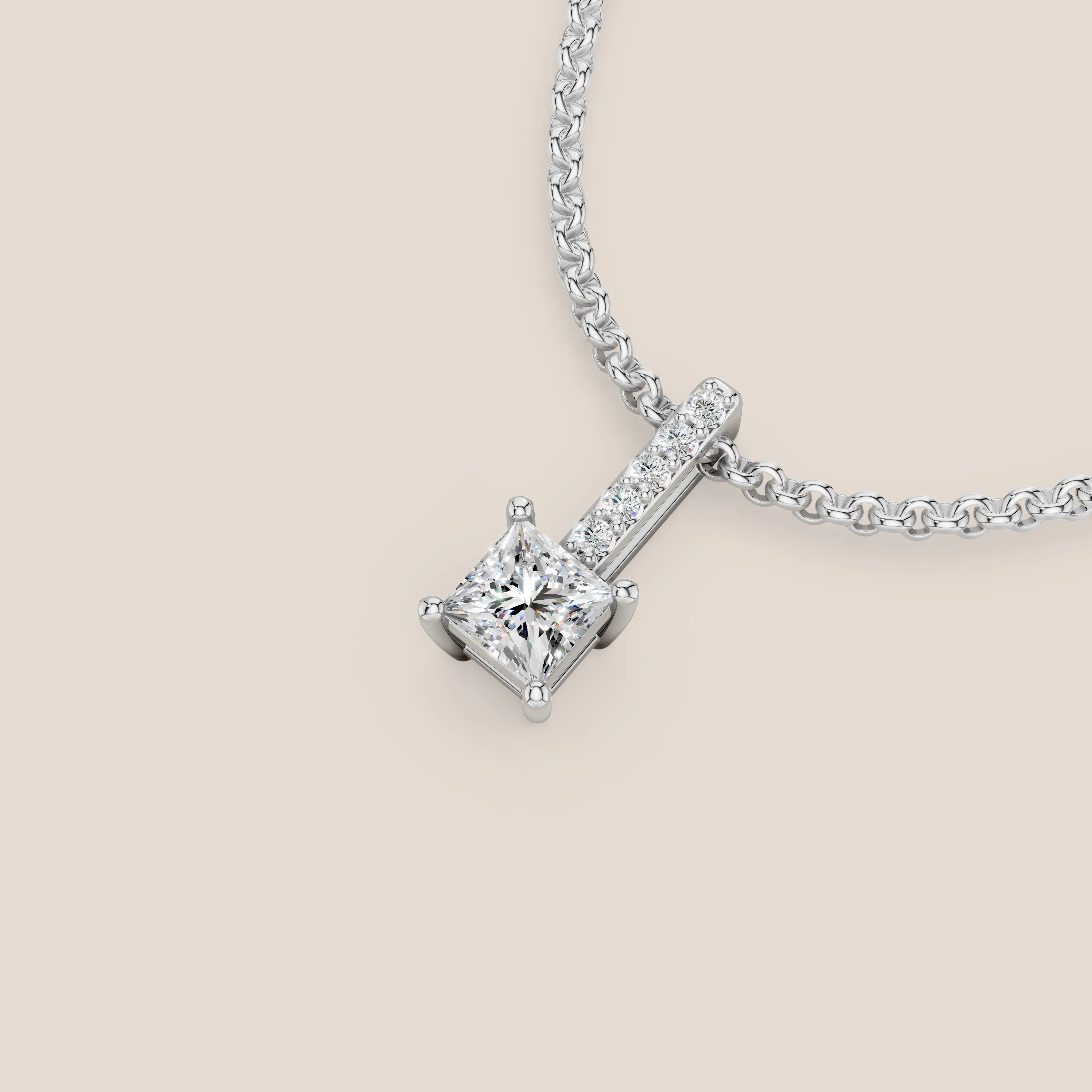 Zlatý přívěs N027 s přírodními diamanty
