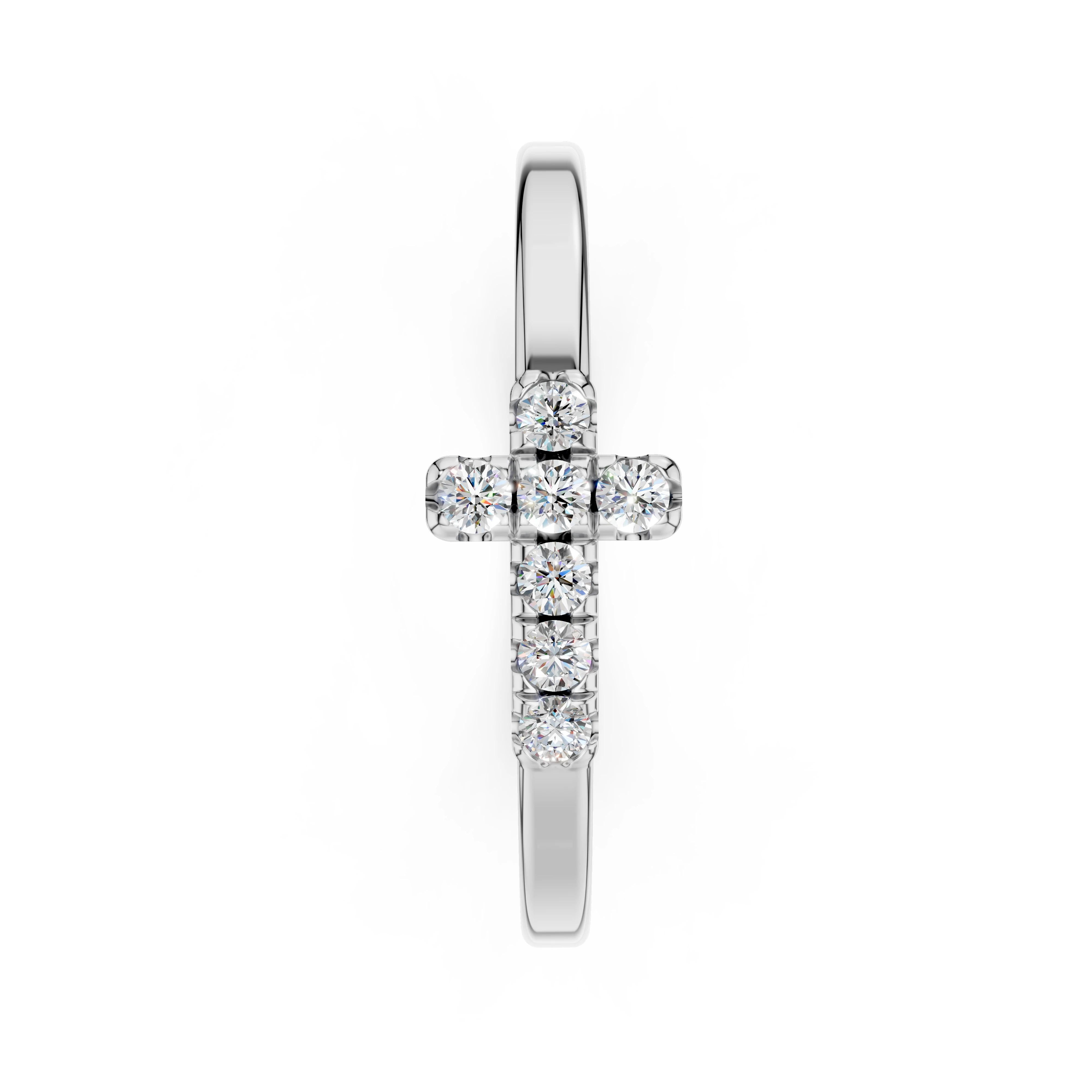 Prsten P024 s laboratorními diamanty
